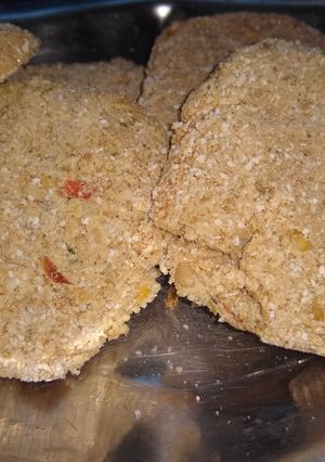 Una foto de Hamburguesas de garbanzos