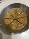Diet basen, wheat flour, sweet dish