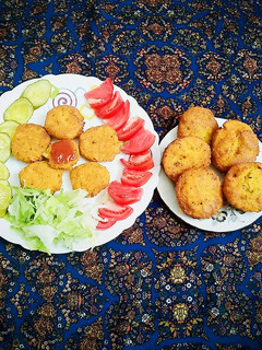 عکسی از دستور فلافل