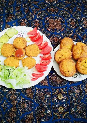 عکسی از دستور فلافل