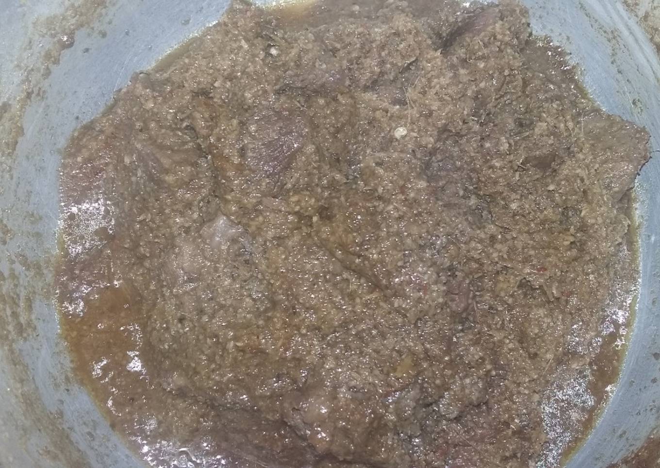 Rendang daging
