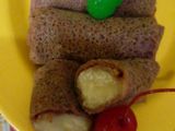 Darlung coklat isi Fla selai kacang ala evigani