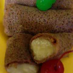 รูปของ Darlung coklat isi Fla selai kacang ala evigani