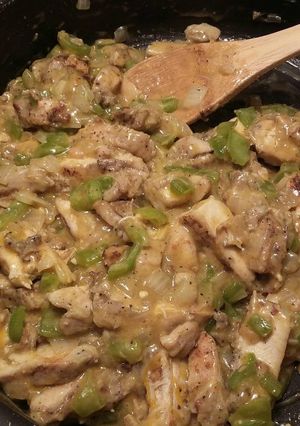 A picture of Creamy Fajitas.