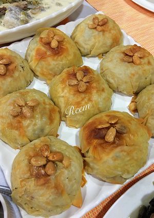 صورة لوصفة اوزي برقائق العجين