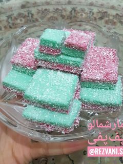 عکسی از دستور مارشمالو یا پف پفی