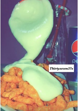 صورة لوصفة صوص الجبن مع الحار نار 🤤