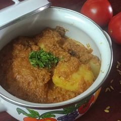 A picture of Kashmiri Dum Aaloo.