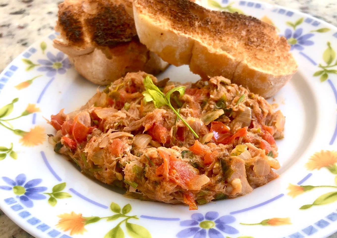 Atún tipo vizcaína