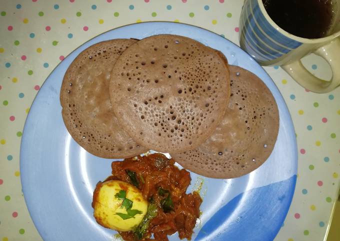 Recipe of Thomas Keller Ragi wheat ottada appam