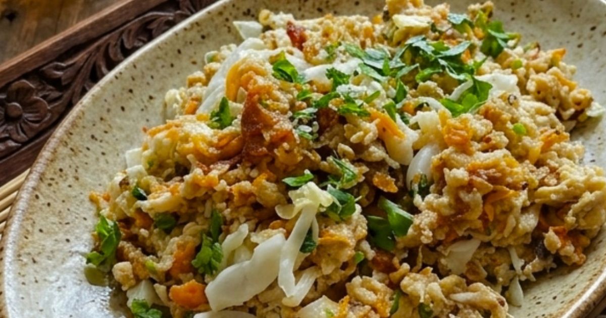 Orak Arik Telur Sayuran