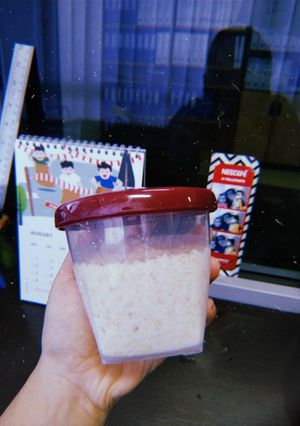 Foto resep Overnight Oat Banana - Oat Pisang