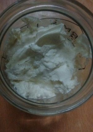Una foto de Queso crema casero y económico