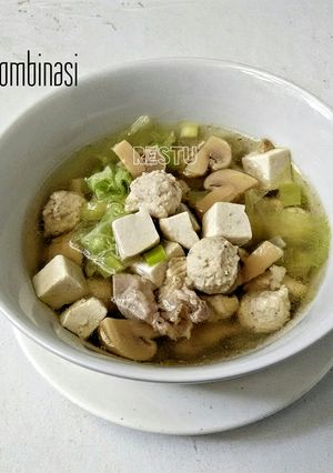 Foto resep Sop Ayam Putih Kombinasi