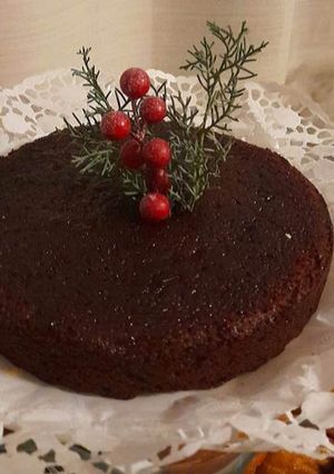 Foto de Bolo de Chocolate húmido