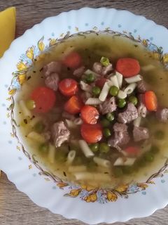 Tárkonyos pulykaragu leves recept fotója