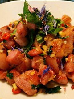 รูปของ หมูสามชั้นคั่วพริกเกลือ