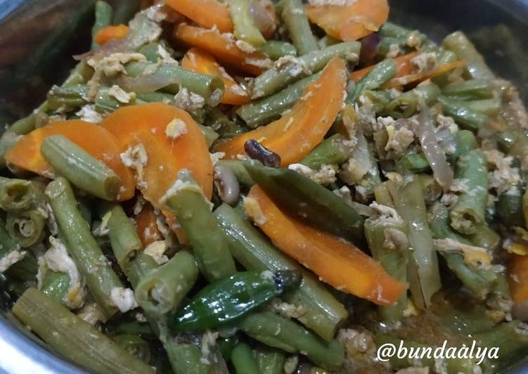 Resep Kacang Panjang Orak Arik yang Bikin Ngiler