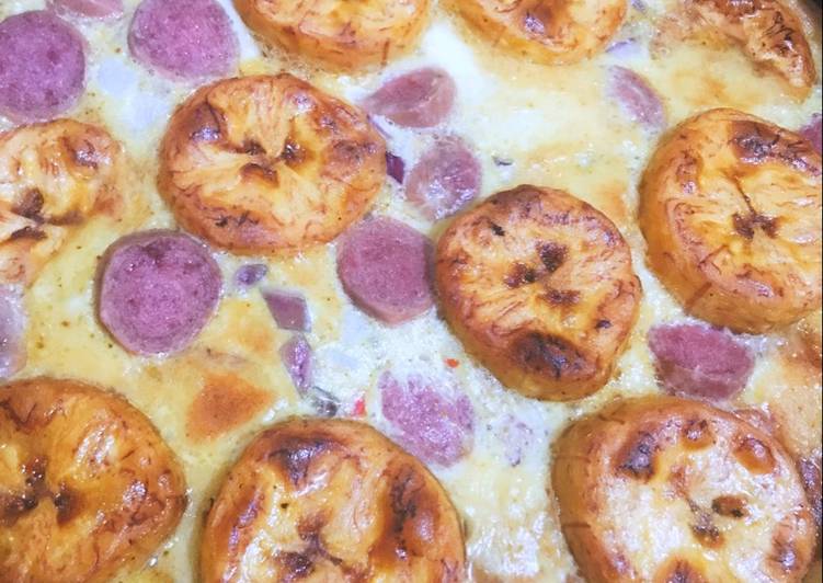 Plantain pizza