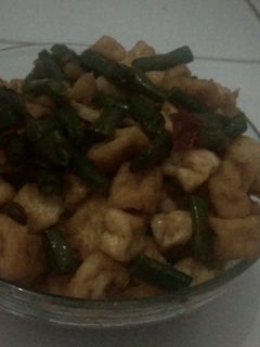 Foto resep Tumis Tahu Kacang Panjang