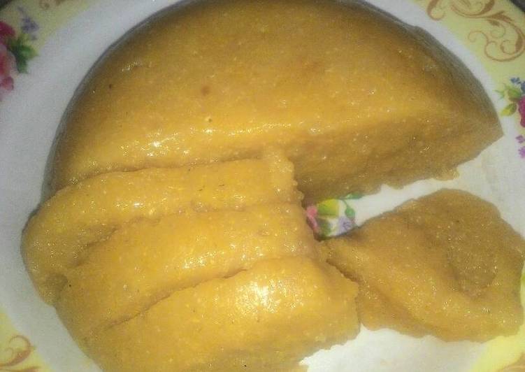 Puding dedak jagung