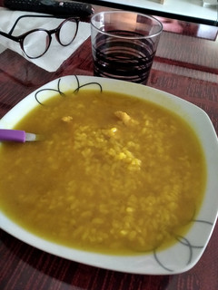 Una foto de Arroz caldoso con pollo en Olla gm