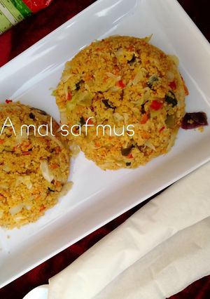 A picture of STEAMED COUS -COUS.