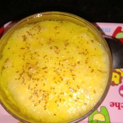 A picture of Makki ki ghat (healthy breakfast).