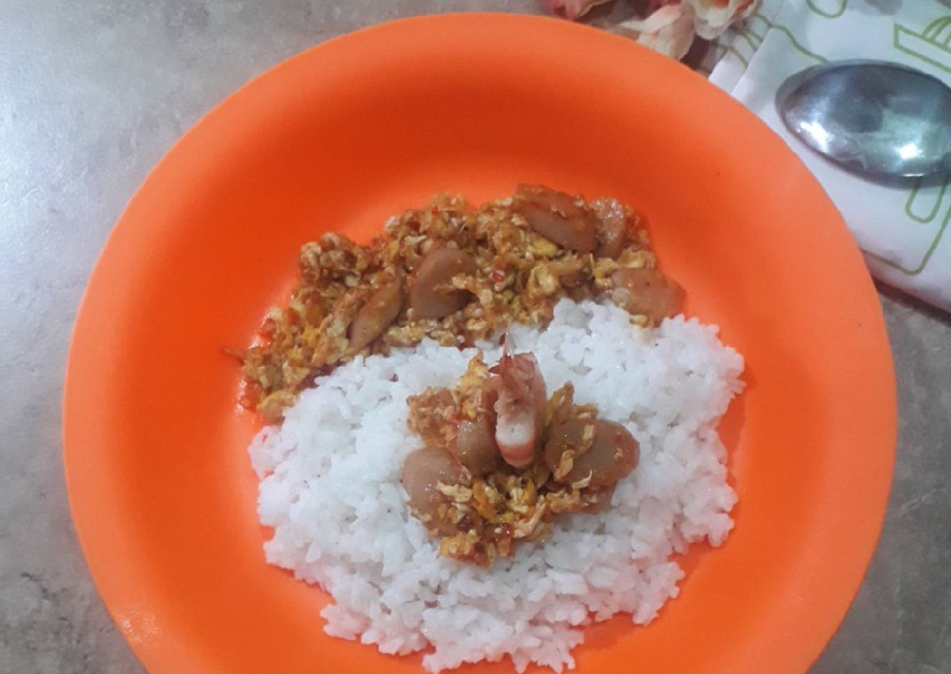 Nasi gila khas jakarta
