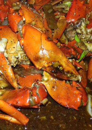 Foto resep Kepiting Saus Lada Hitam