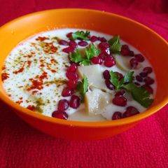 A picture of Aloo raita.