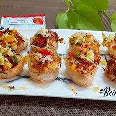 A picture of Vol Au Vents Pizza Cups (Airfryer).