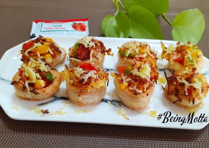 Vol Au Vents Pizza Cups (Airfryer) Recipe by Jasmin Motta _ #BeingMotta ...