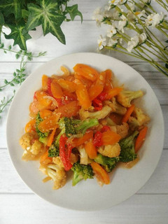 Foto resep Oseng Brokoli, Wortel, Kembang Kol