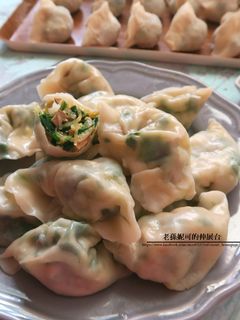翡翠花素水餃 的食譜成品照片