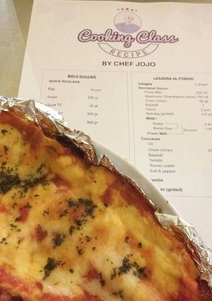 Foto resep Lasagna Jamur / Lasagna Al Funghi