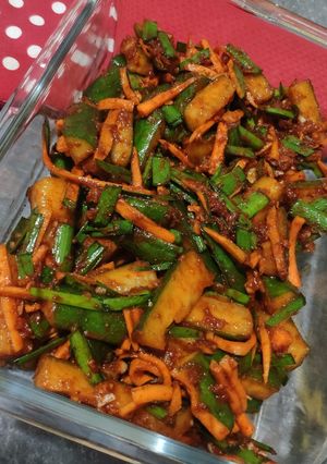 Foto resep Kyuri Kimchi