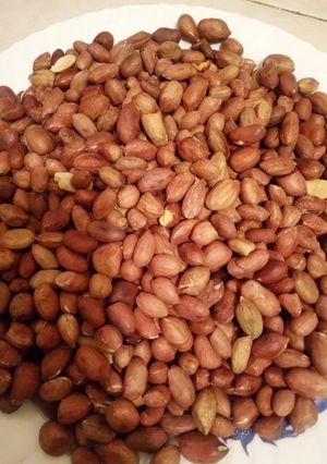 A picture of Baked ground nuts.