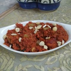 A picture of Gajar Halwa.