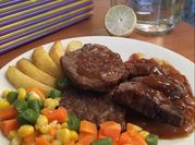 Gambar steak daging