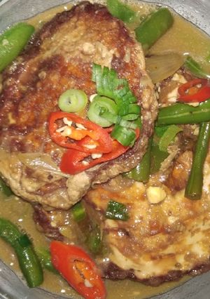 Foto resep Semur telur ceplok