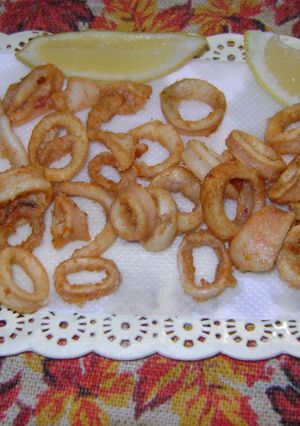 Una foto de Calamares (3 formas de hacerlos) como limpiarlos