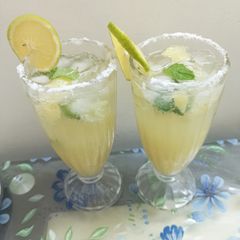 A picture of Mosambi Mocktail.