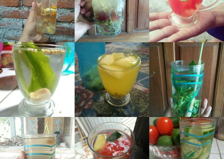 Cara Gampang Membuat Infused water nano Anti Gagal