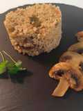 Bulgur con champiñones