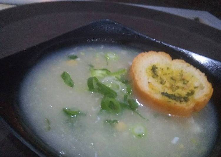 Creamy corn soup