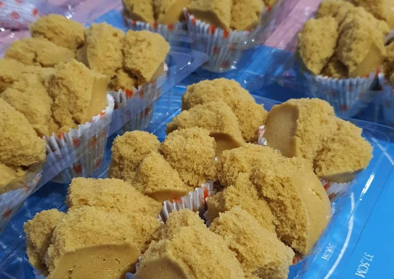 Kue moho gula merah (dgn tepung terigu)