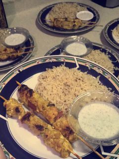 صورة لوصفة دجاج تندوري ورز بالكمون