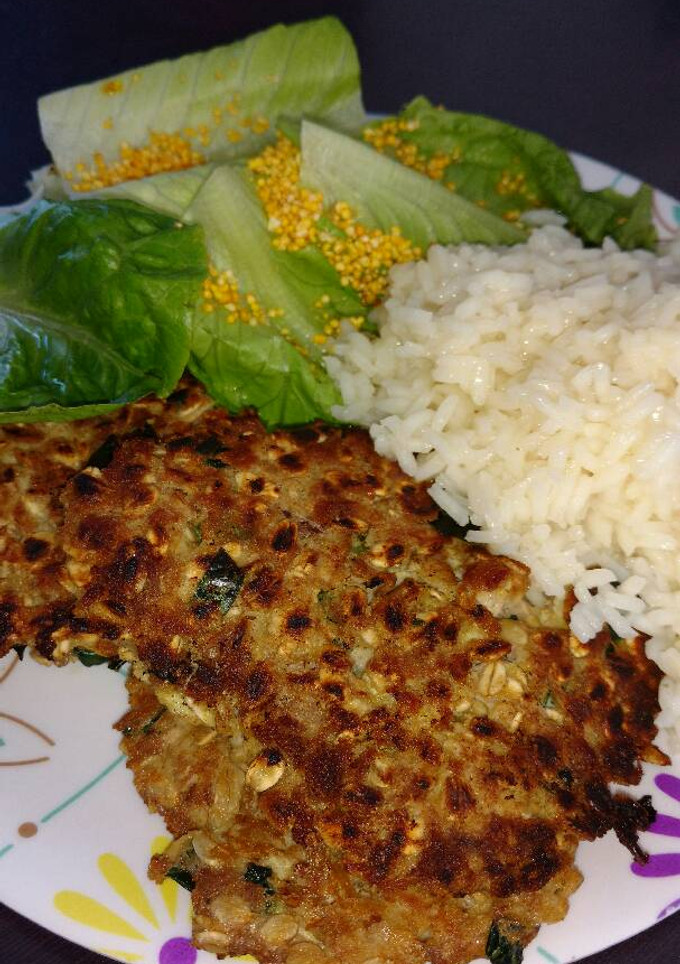 Una foto de Tortitas de Avena y atún