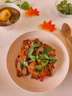 Foto resep Tempe sambal kemangi